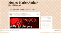 Desktop Screenshot of monicamarier.com